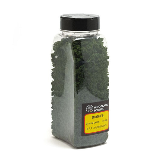 Woodland Scenics WFC1646 Medium Green Bushes