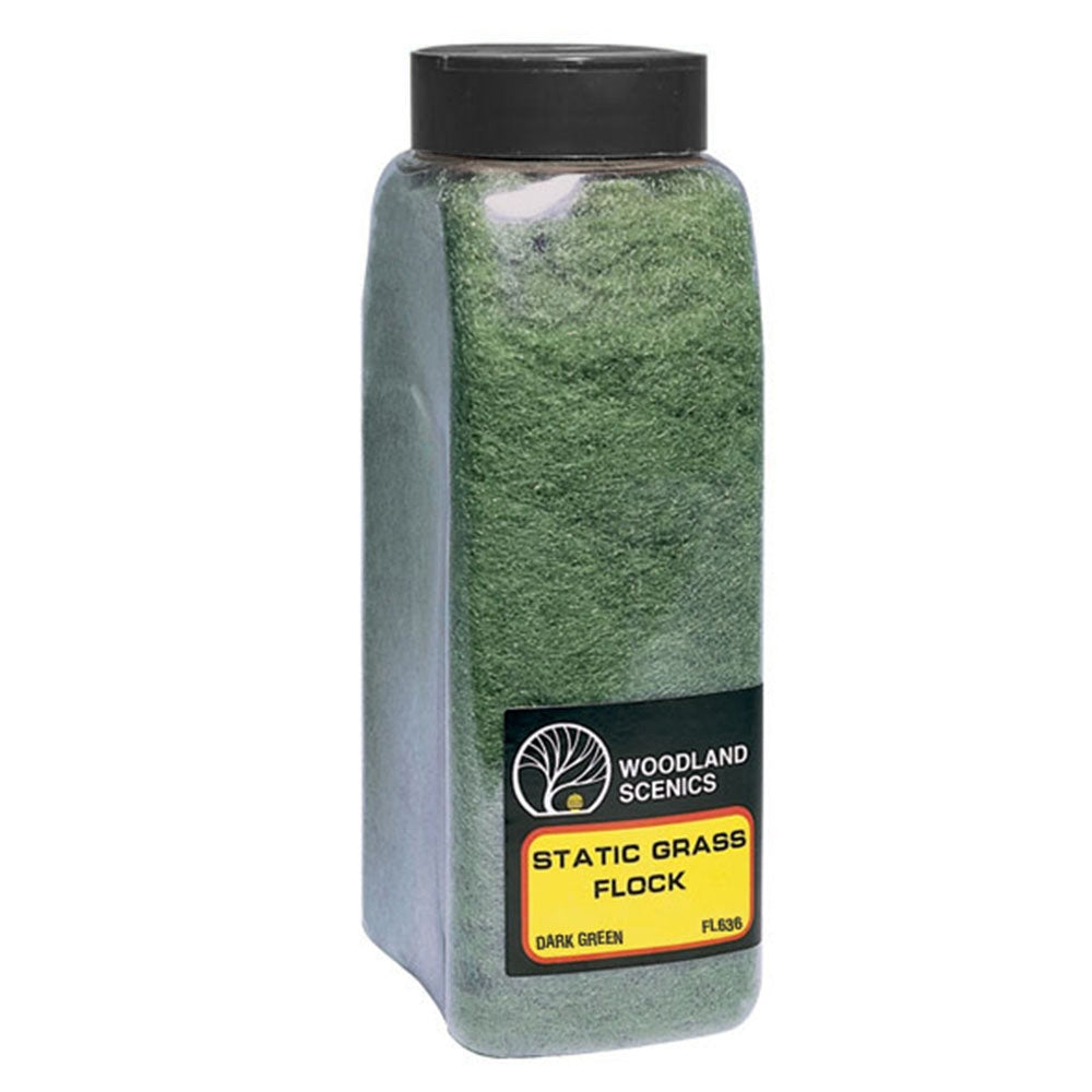 Woodland Scenics WFL636 Dark Green Flock