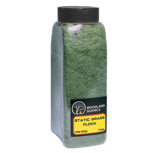 Woodland Scenics WFL636 Dark Green Flock