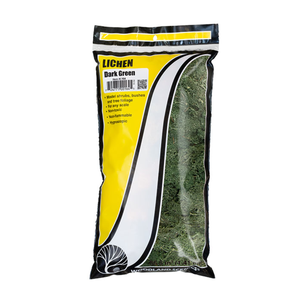 Woodland Scenics WL164 Dark Green Lichen