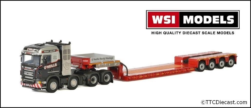 WSI 01-2517 - Scania R5 Highline 8x4 Lowloader Euro - 4 Axle - O'neills Ireland *LAST ONE*