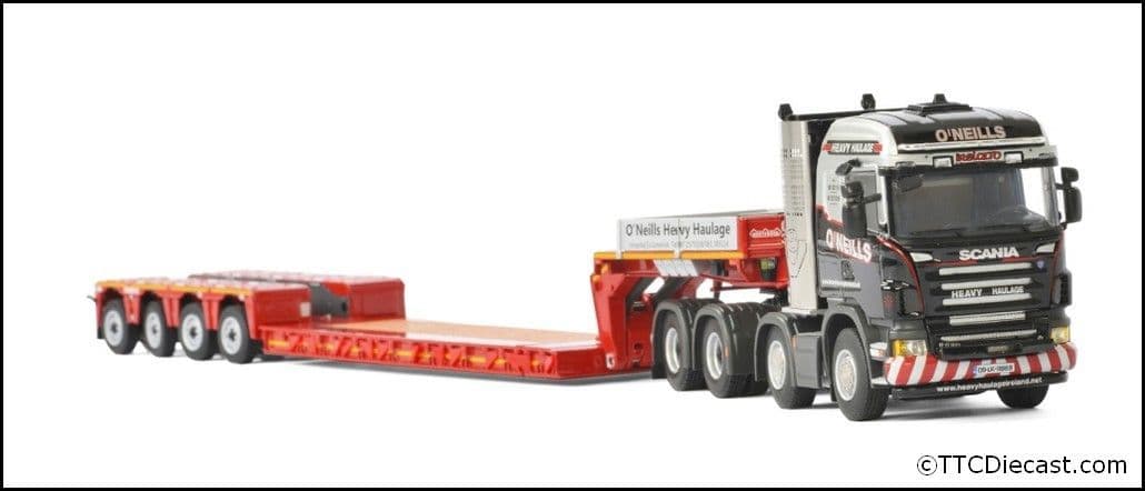 WSI 01-2517 - Scania R5 Highline 8x4 Lowloader Euro - 4 Axle - O'neills Ireland *LAST ONE*