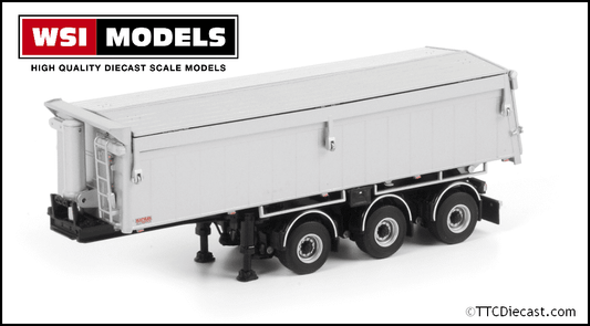 Wsi 03-1003 Sand Tipper Trailer - Silver,  1/50 Scale *PRE ORDER £67.49*