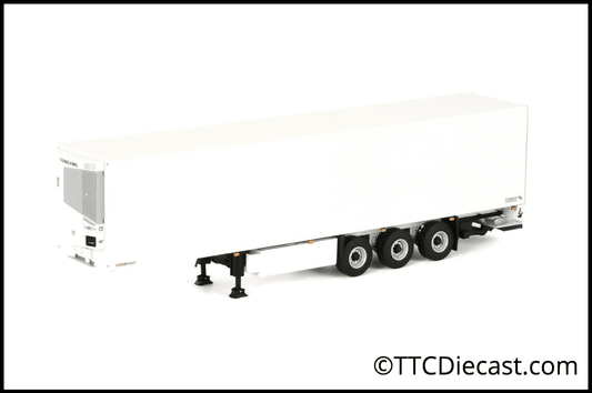 Wsi 03-1109 Refrigerated Trailer & Taillift - White - 1/50 Scale