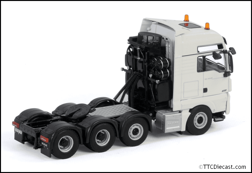 Wsi 03-2026 MAN TGX XXL Euro 6C (Facelift) 8 x 4 Tractor Unit, White, 1/50 Scale