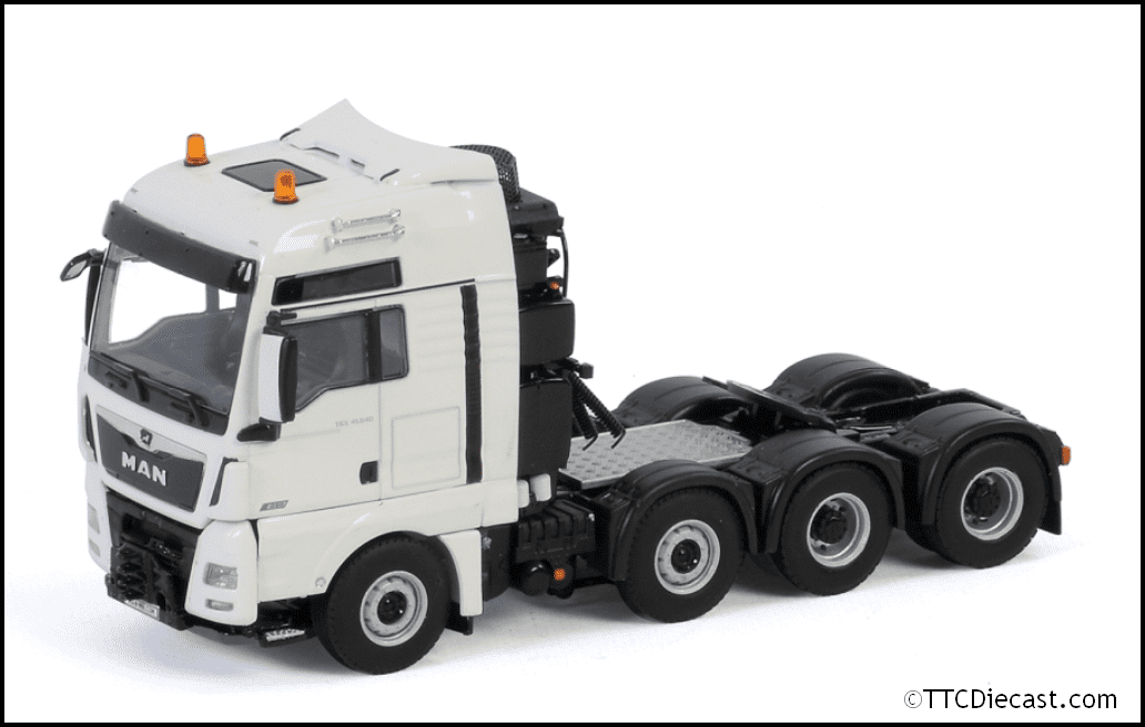 Wsi 03-2026 MAN TGX XXL Euro 6C (Facelift) 8 x 4 Tractor Unit, White, 1/50 Scale