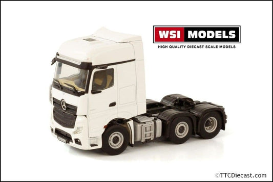 Wsi 03-2039 Mercedes Benz Actros MP5 Big Space 6x2 Twinsteer 'White Line', 1/50 Scale