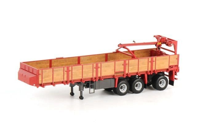 Wsi 13-1020 Classic Brick Trailer - Red, 1:50 Scale *PRE ORDER £73.79*