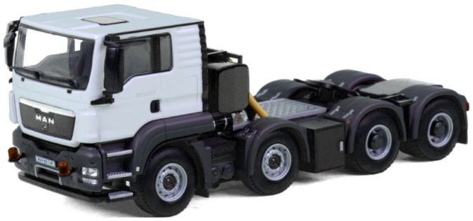 WSI 03-1010 MAN TGS L Flat Roof 8x4 White, 1:50 Scale *PRE ORDER £86.39*