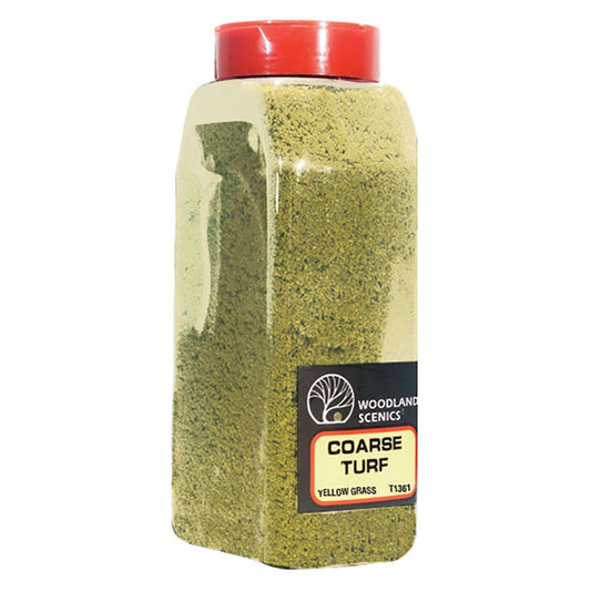 Woodland Scenics WT1361 Yellow Grass Coarse Turf