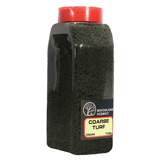 Woodland Scenics WT1366 Conifer Green Coarse Turf