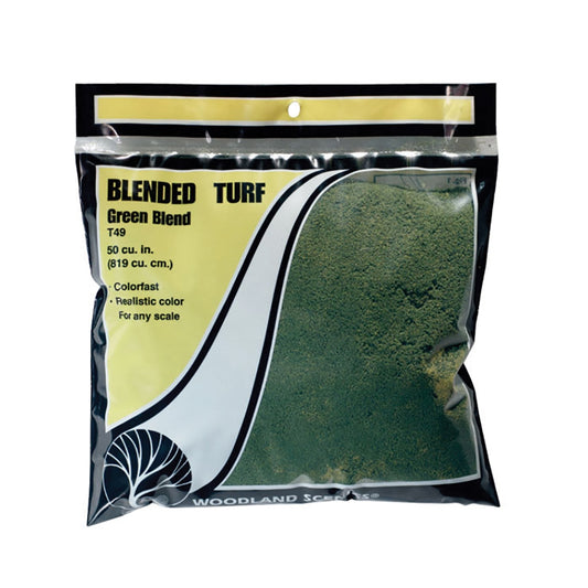 Woodland Scenics WT49 Green Blend Fine Turf (Bag)