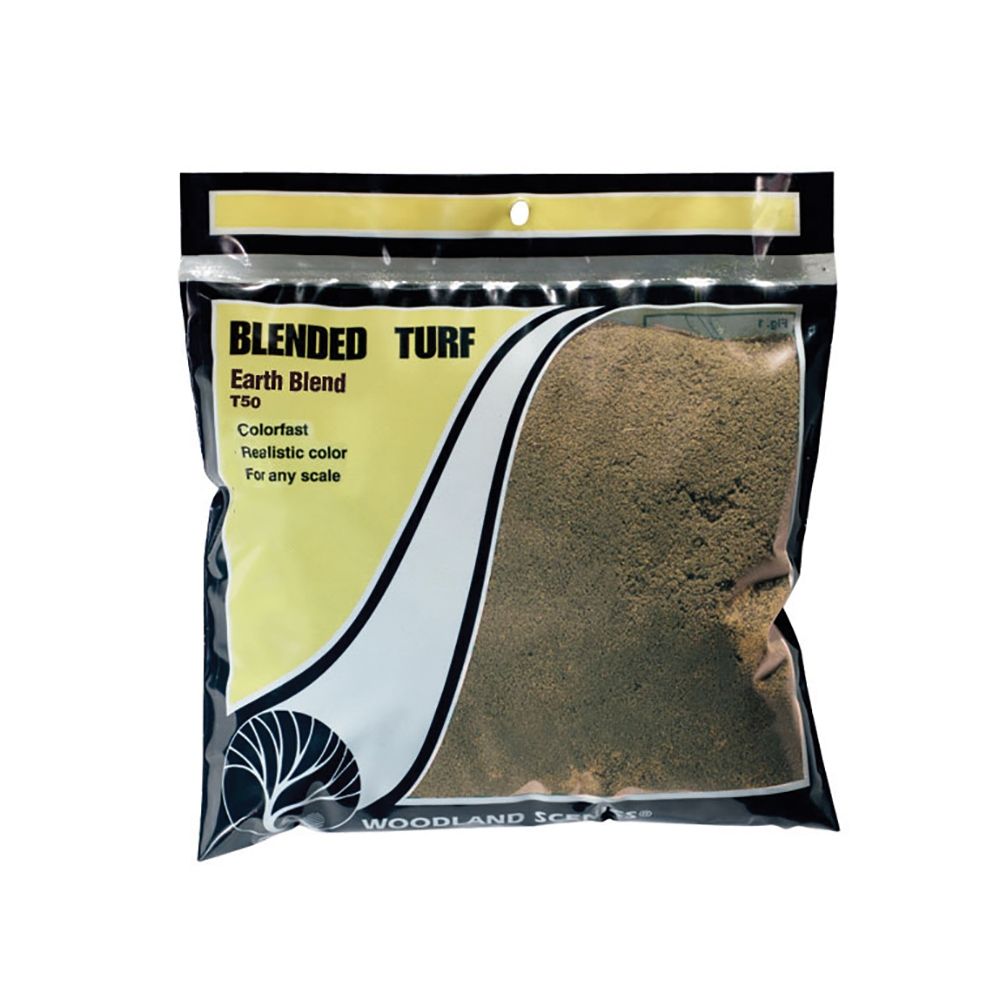 Woodland Scenics WT50 Earth Blend Fine Turf (Bag) – TTCDiecast.com