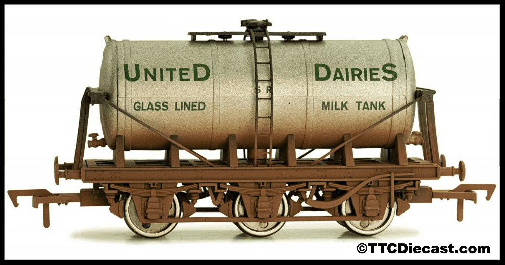 Dapol 4F-031-028 6 Wheel Milk Tank SR United Dairies Weathered *LAST ONE**