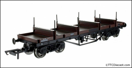 Dapol 4F-061-004 Bogie Bolster Wagon BR 923791 Bauxite (TOPS YNV) *LAST ONE*