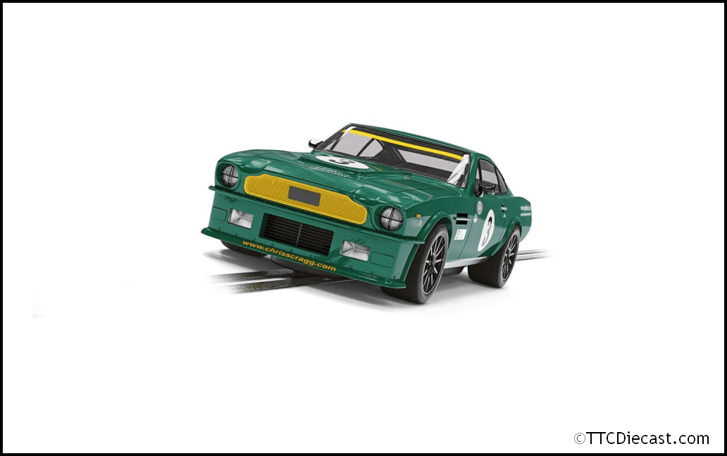 Scalextric C4256 H4256 Aston Martin V8 - Chris Scragg Racing - UK Web Exclusive *LAST FEW*