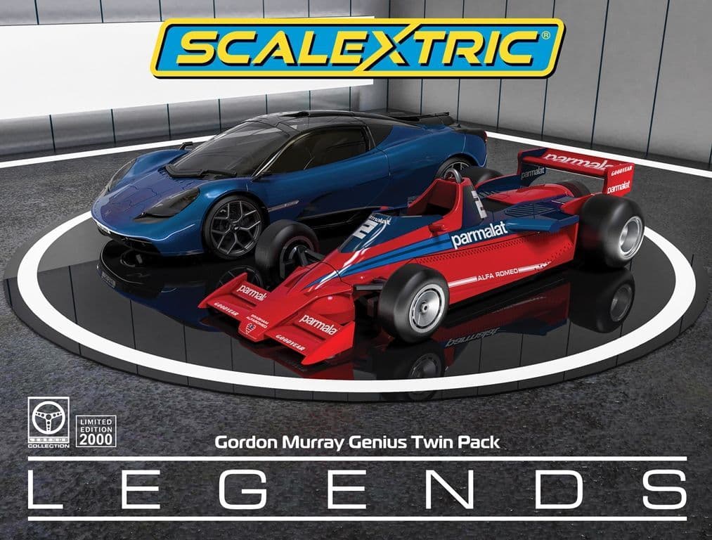 Scalextric C4601A Gordon Murray Design Genius Twin Pack - PRE ORDER £98.99