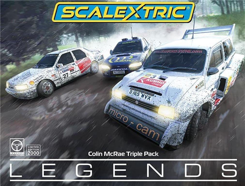 scalextric C4612A Colin McRae Triple Pack - PRE ORDER £143.99