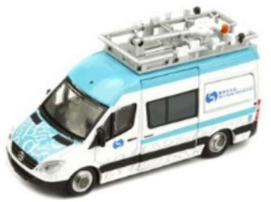 Tiny ATC64058 Mercedes Benz Sprinter Hong Kong Observatory White/Blue 1:76 Scale *PRE ORDER £15.29*