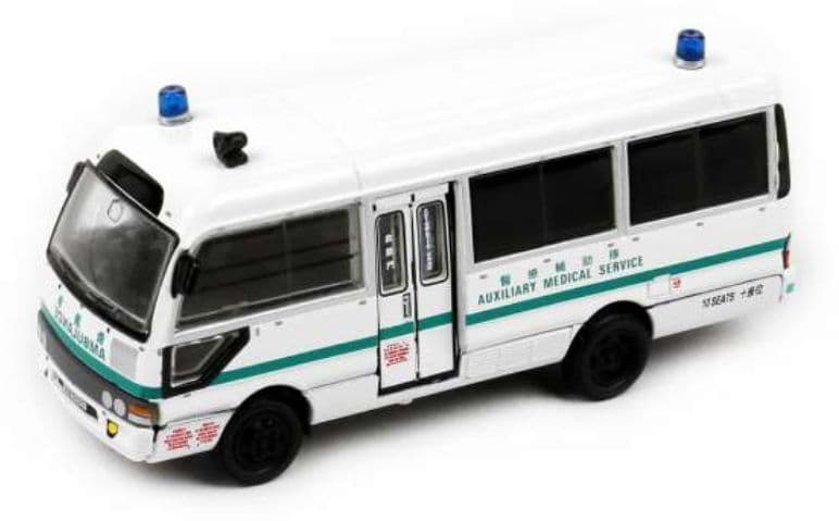 Tiny ATC64265 Toyota Coaster AMS White 1:76 Scale *PRE ORDER £12.59*