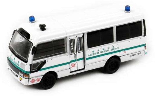 Tiny ATC64265 Toyota Coaster AMS White 1:76 Scale *PRE ORDER £12.59*