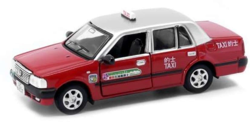 Tiny ATC64969 Toyota Crown Comfort Taxi Red 1:64 Scale