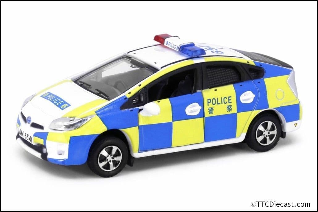 Tiny ATC65051 Tiny City 01 Toyota Prius Police White/Blue/Yellow, 1:76 Scale