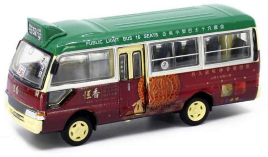 Tiny ATC65089 Toyota Coaster Hang Heung Cake Shop Red/Green 1:76 Scale